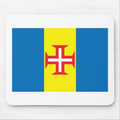 Madeira Islands Flag Mousepad by FlagTshirts