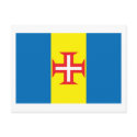 Madeira Islands Flag Postcard