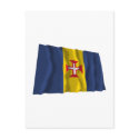 Madeira Waving Flag postcards