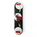 Madeleine Toon LadyBug w Flowers Skateboard skateboard