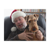 Madeleine Visits Santa Postcard