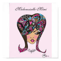 Mademoiselle Mimi Le Exquisite Prissy Poster posters