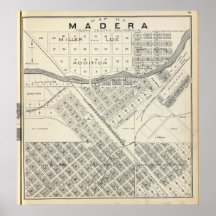 Madera County, California 3 Poster