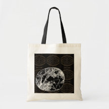 Maderas y tote de la materia textil bolsas