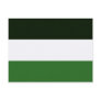 Madhya Pradesh, India flag Post Card