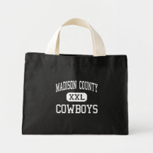 Madison County - Cowboys - High - Madison Florida Canvas Bag