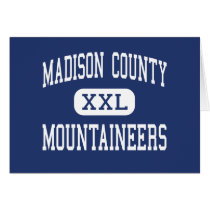 Madison County - Mountaineers - High - Madison cards by customteamsportswear Madison County - Mountaineers - High - Madison cards
