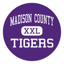 Madison County - Tigers - High - Gurley Alabama stickers by customteamsportswear Madison County - Tigers - High - Gurley Alabama stickers