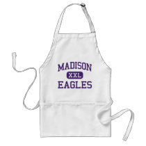 Madison - Eagles - High - Madison Heights Michigan aprons by customteamsportswear Madison - Eagles - High - Madison Heights Michigan aprons