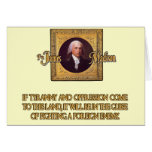 Madison on Foreign Enemies Card
