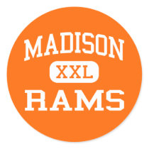 Madison - Rams - High School - Madison Tennessee stickers by customteamsportswear Madison - Rams - High School - Madison Tennessee stickers