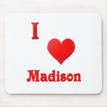 Madison -- Rojo Tapetes De Ratones