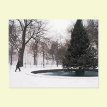 Madison Square Park Winter 2005 postcards