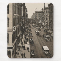 Madison Street Chicago (c. 1880) Mousepad