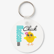 Madison WI Chick keychains by chicktshirts Madison WI Chick keychains