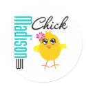 Madison WI Chick stickers by chicktshirts Madison WI Chick stickers