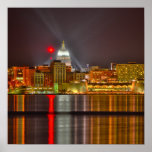 Madison, WI Print