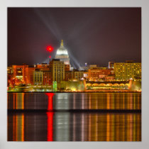 Madison, WI Print