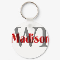 madison wi red keychains