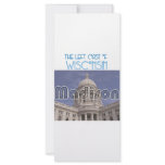 Madison Wisconsin Full Color Rack Card