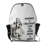 Madness & Creativity Can All Stem From A Drink Courier Bags