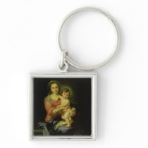 Madonna and Child, after 1638 Keychains