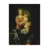 Madonna and Child, after 1638 Post Card