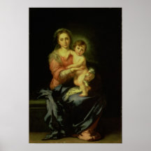 Madonna and Child, after 1638 Print