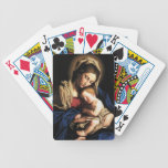 MADONNA AND CHILD BICYCLE POKER CARDS