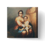 Madonna and Child buttons
