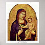 Madonna And Child By Giotto Di Bondone posters