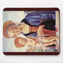Madonna And Child  By Sarto Andrea Del Mousepad
