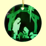 Madonna and Child Christmas ornaments
