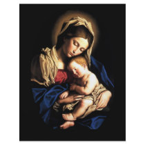Madonna and Child Custom Flyer