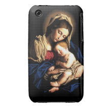 Madonna and Child iPhone 3/3GS Case iPhone 3 Case-Mate Case