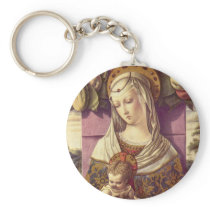Madonna and Child Key Chain