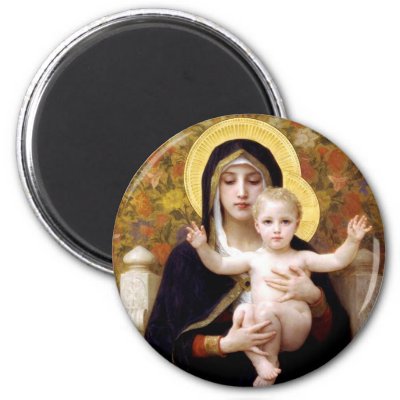 Madonna and Child magnets