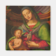 Madonna and Child Magnet