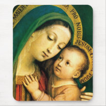MADONNA AND CHILD MOUSEPAD