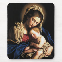 MADONNA AND CHILD MOUSEPAD