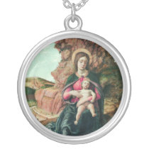 Madonna and Child necklace