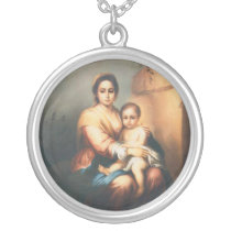 Madonna and Child necklace