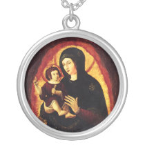 Madonna and Child necklace