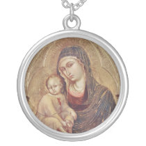 Madonna and Child necklace