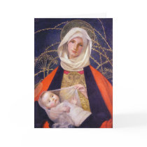 madonna and Child of the Thorns cards