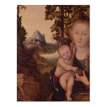 Madonna and Child Post Cards