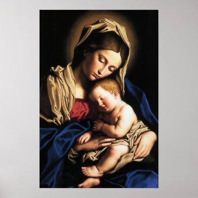 Madonna and Child poster posters