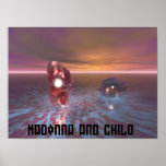 Madonna and child posters