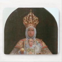 Madonna and Child, School of Cusco Mousepads