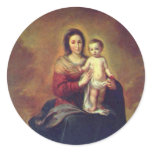 Madonna and Child stickers